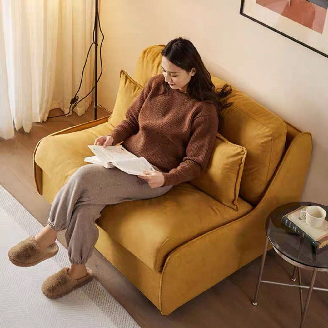 LIORA Scratch Resistant Sofa Bed With Mattress