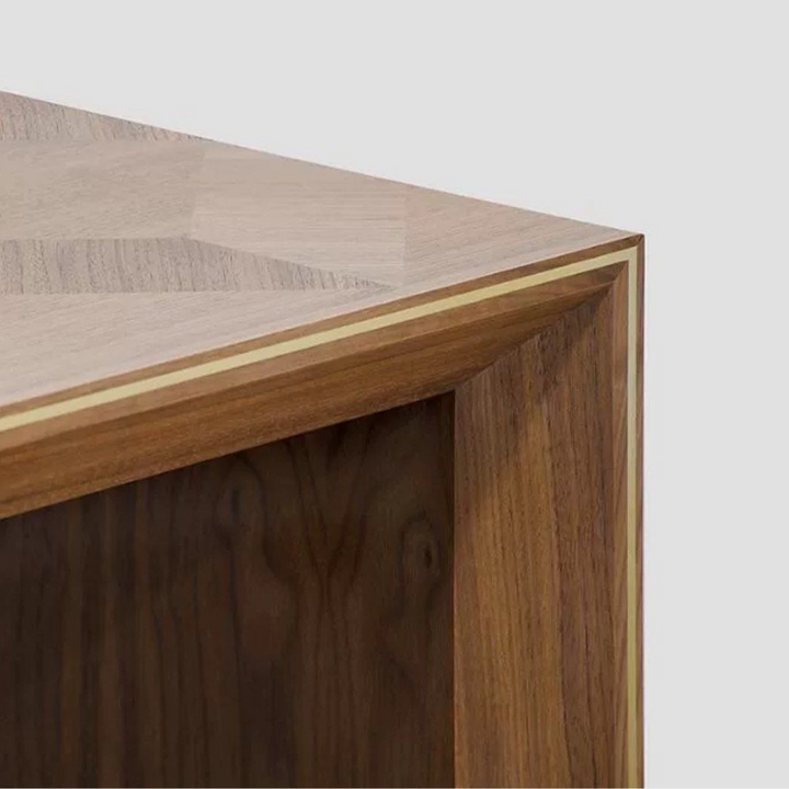 VIDAL Modern Solid Wood Hallway Console
