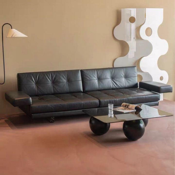 ADAVORA Minimalist Leather Sofa