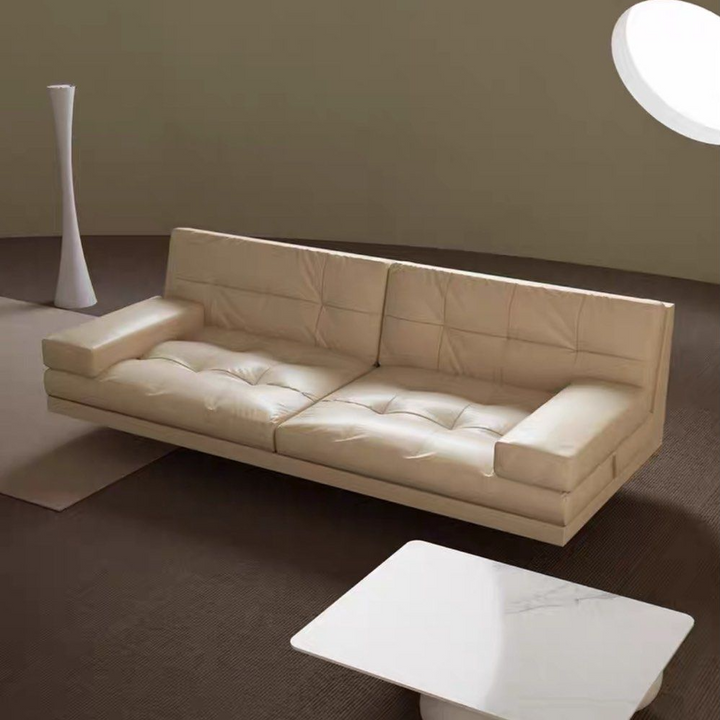 ADAVORA Minimalist Leather Sofa