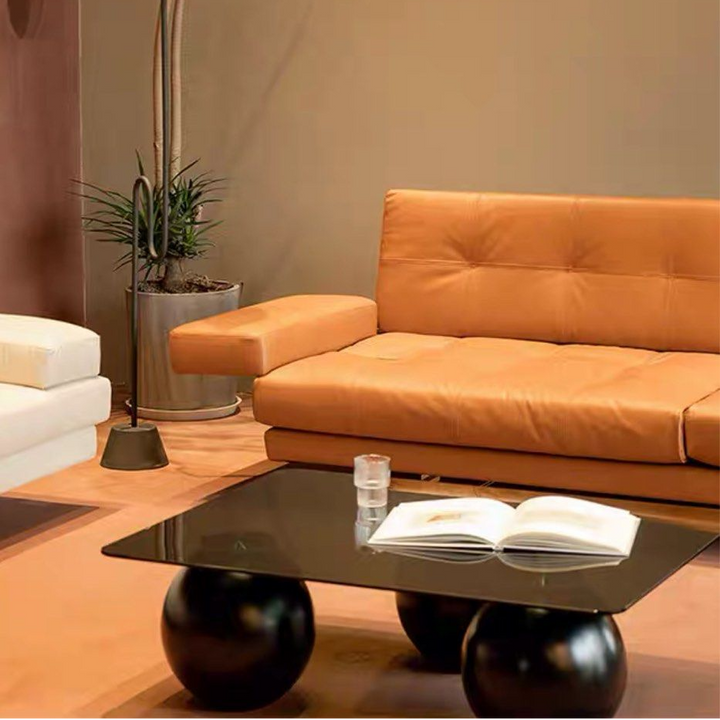 ADAVORA Minimalist Leather Sofa