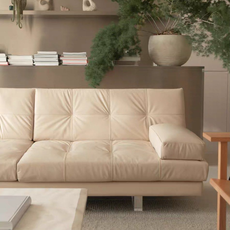 ADAVORA Minimalist Leather Sofa