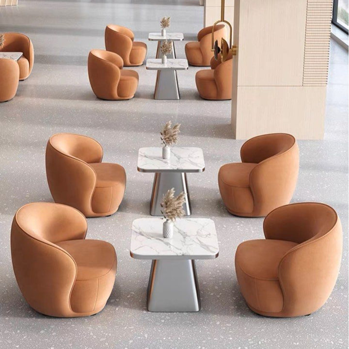 GANGNAM Modern Marble Table & Chairs Set