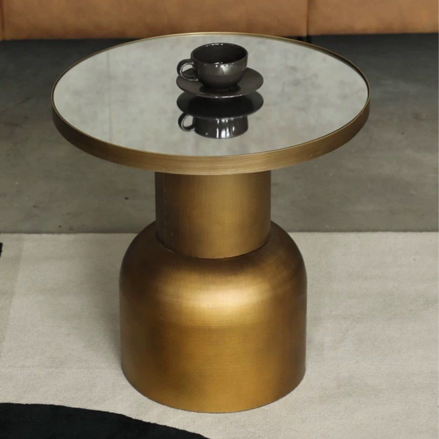 ANNA Modern Copper Gold Side Tables