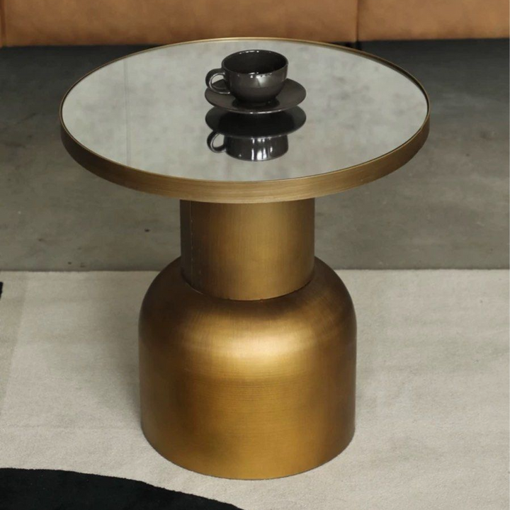 ANNA Modern Copper Gold Side Tables