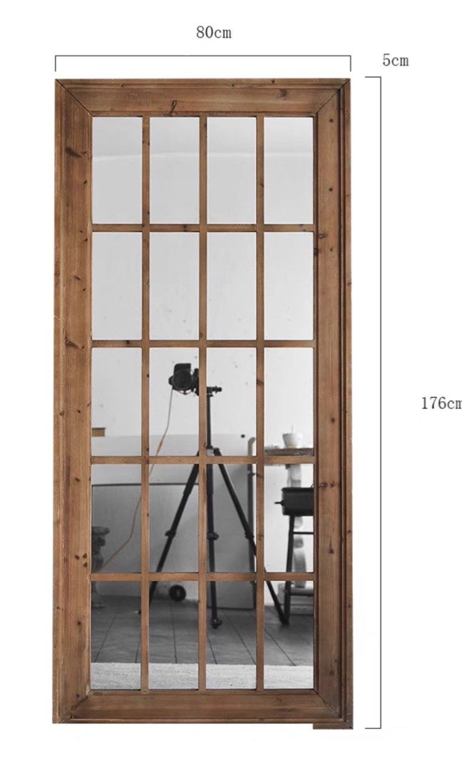 GASTOC Rustic Standing Mirror