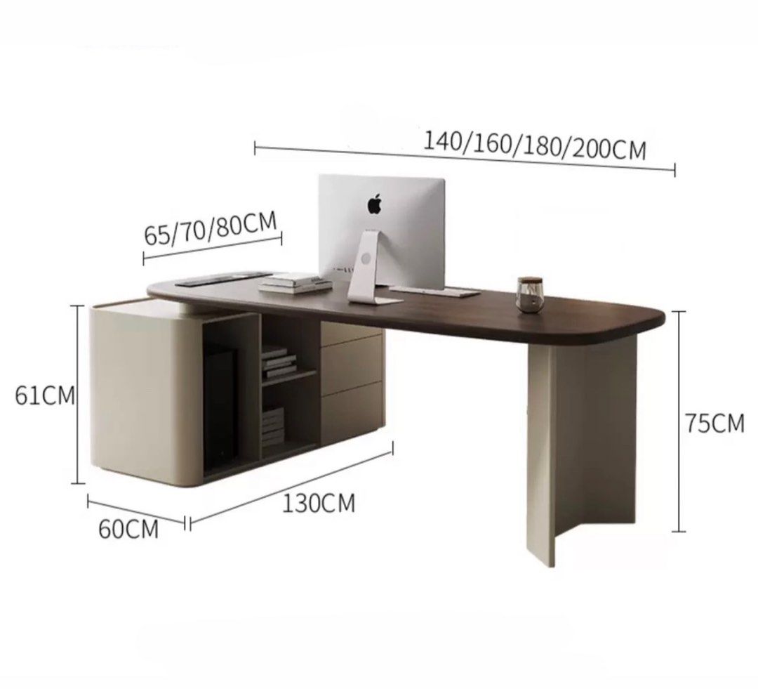 JARVIS Modern Walnut Study Desk – Radical Homes