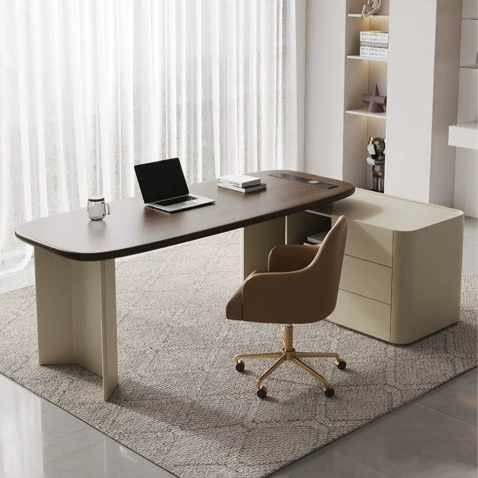 JARVIS Modern Walnut Study Desk – Radical Homes