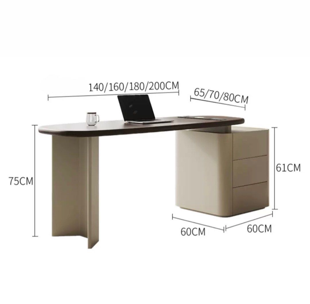 JARVIS Modern Walnut Study Desk – Radical Homes