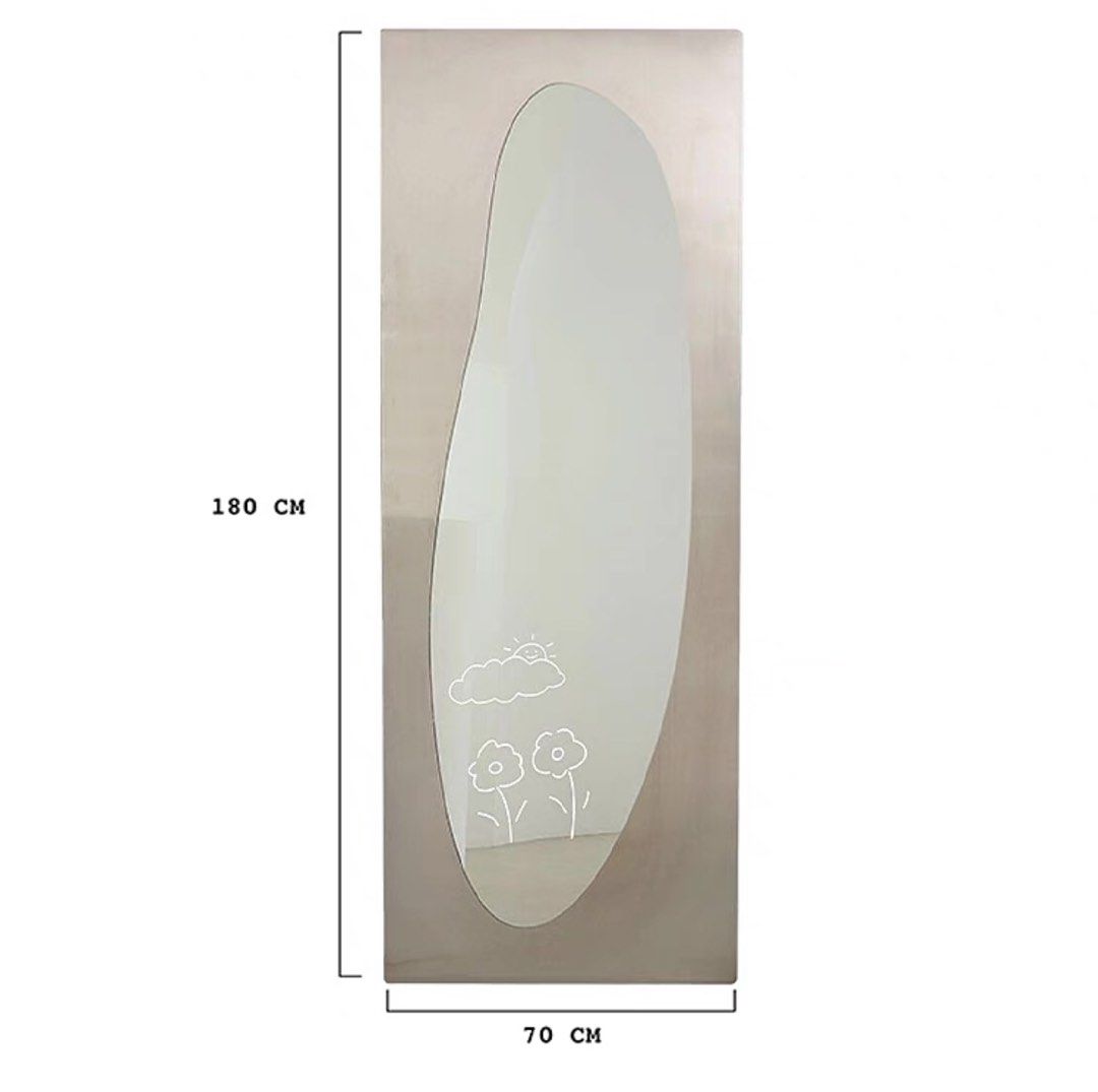 GAVRIL Modern Stainless Steel Mirror