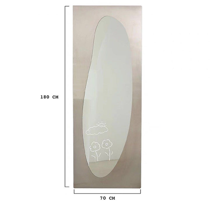 GAVRIL Modern Stainless Steel Mirror