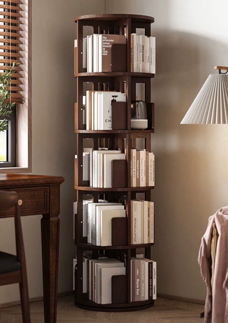 GELDEYA Modern Wood Bookshelf