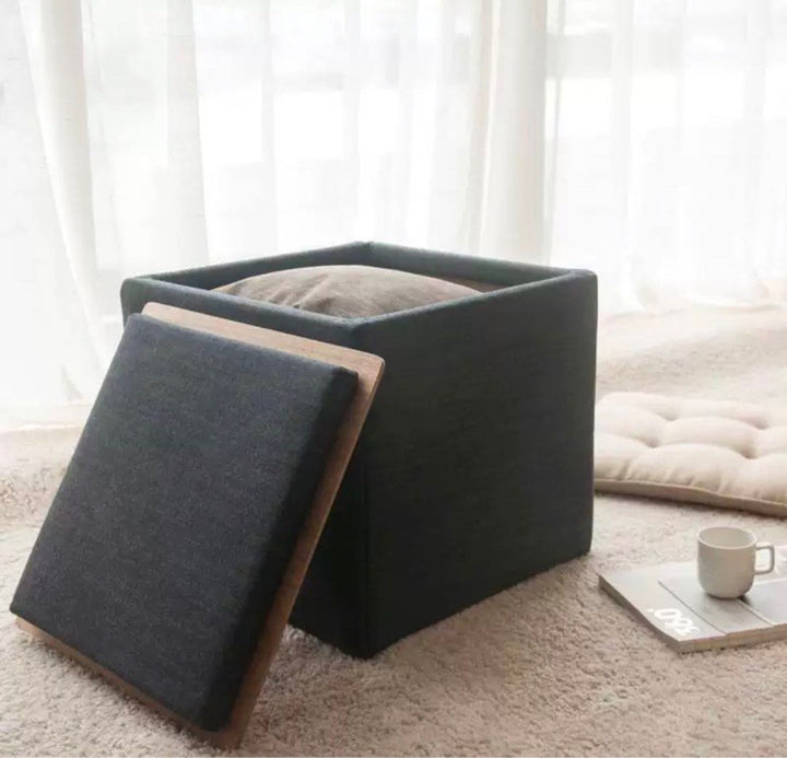 ROBYN Side Table Storage Stool