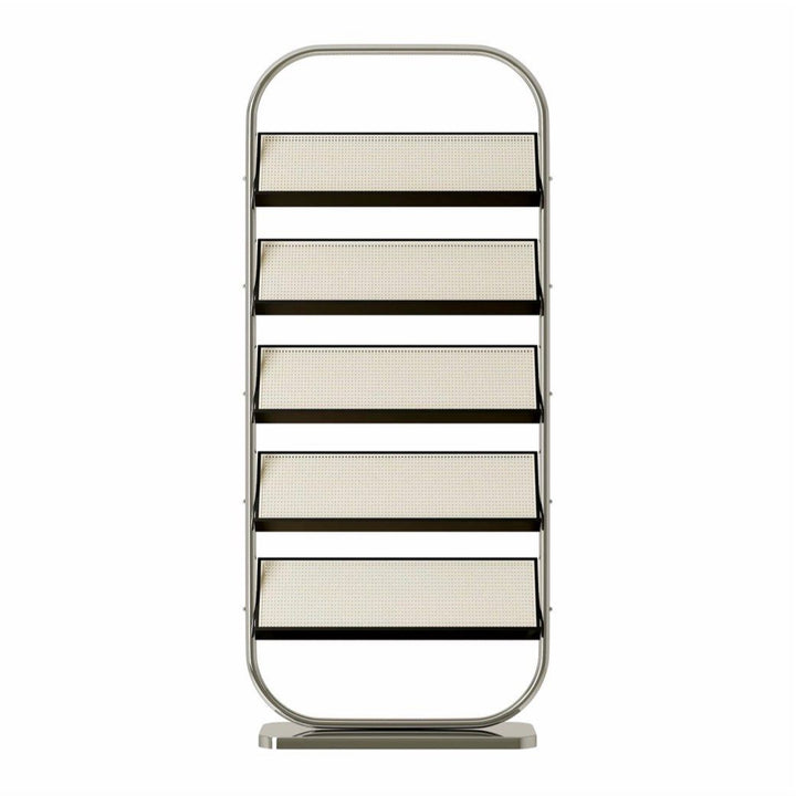 GERFIE Modern Rattan Bookshelf