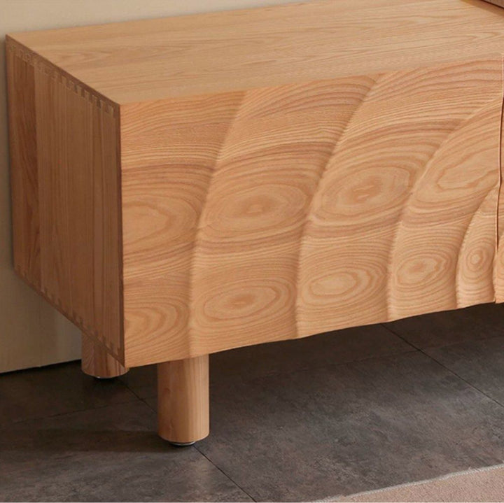 GERIUM Modern Solid Wood TV Console