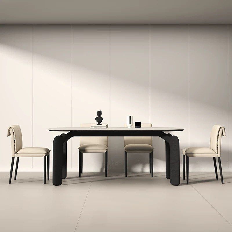 GERREN Modern Leather Dining Chair - Radical Homes Singapore