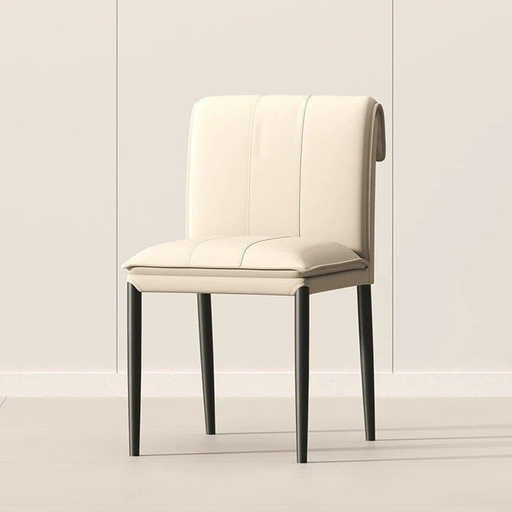 GERREN Modern Leather Dining Chair - Radical Homes Singapore