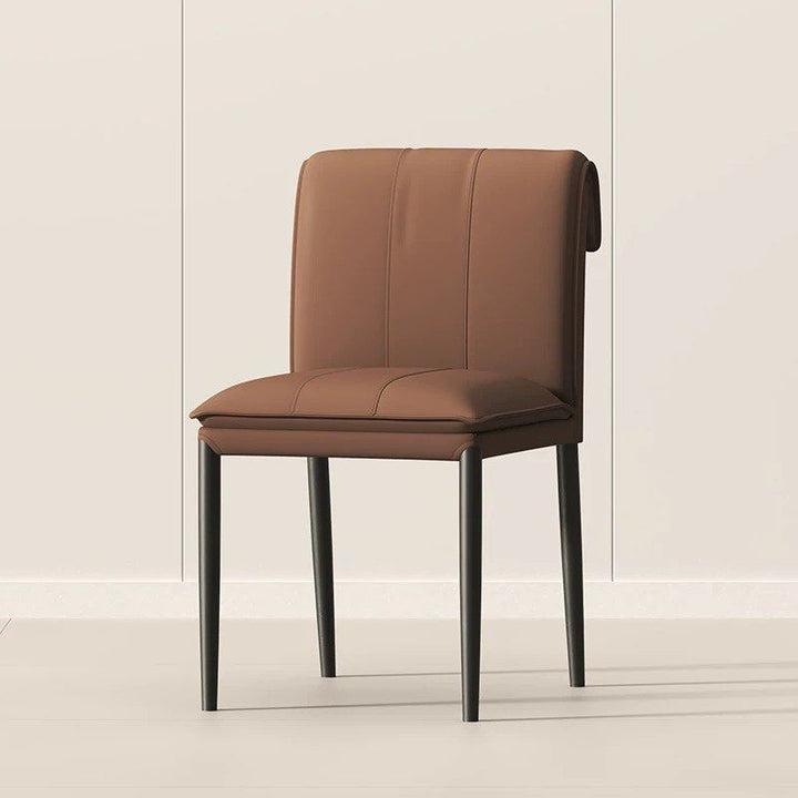 GERREN Modern Leather Dining Chair - Radical Homes Singapore