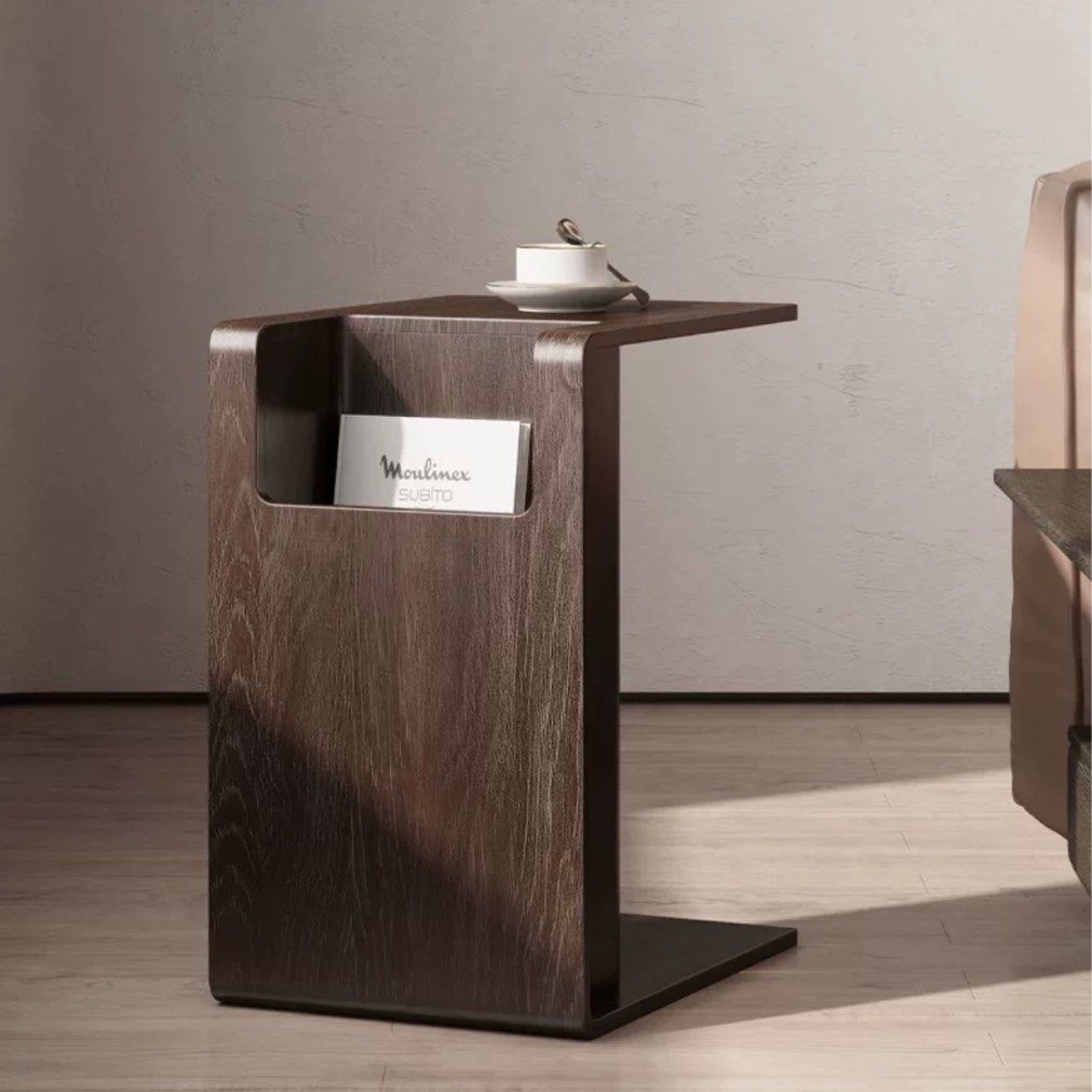 SAMARA Modern Walnut Side Table