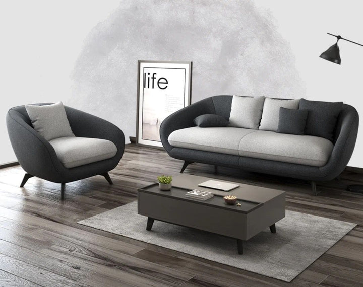 VALMARO Modern Fabric Sofa