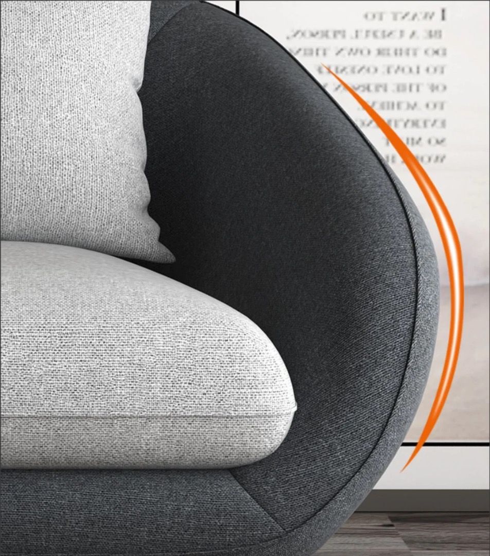 VALMARO Modern Fabric Sofa