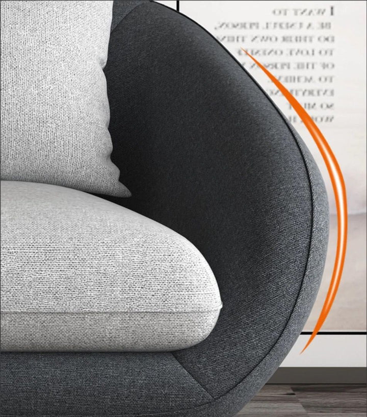 VALMARO Modern Fabric Sofa
