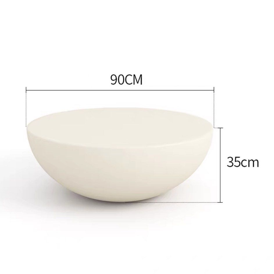 MITCHELL Minimalist Round Coffee Table