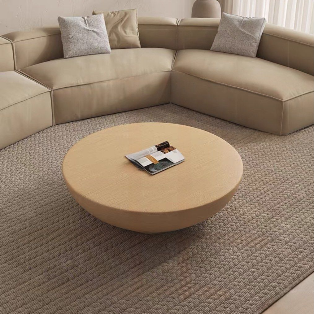 MITCHELL Minimalist Round Coffee Table