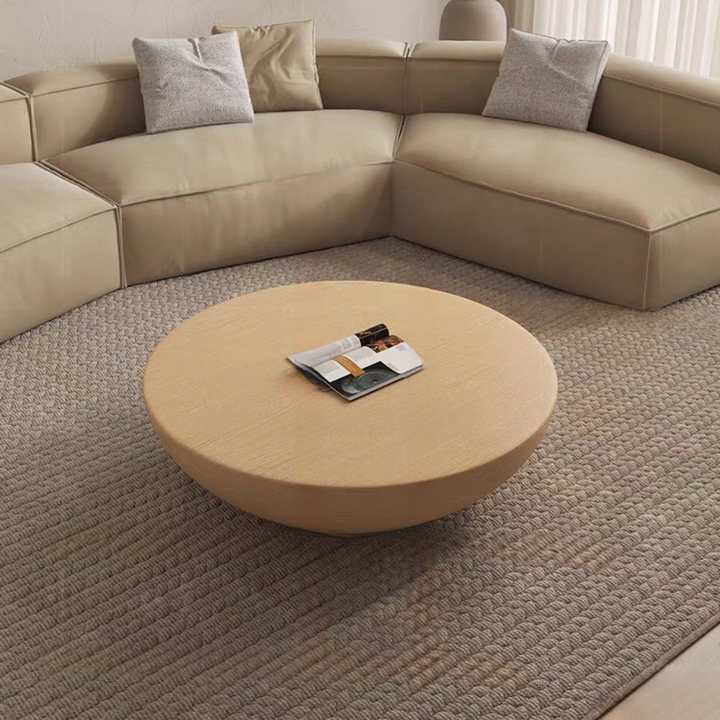 MITCHELL Minimalist Round Coffee Table