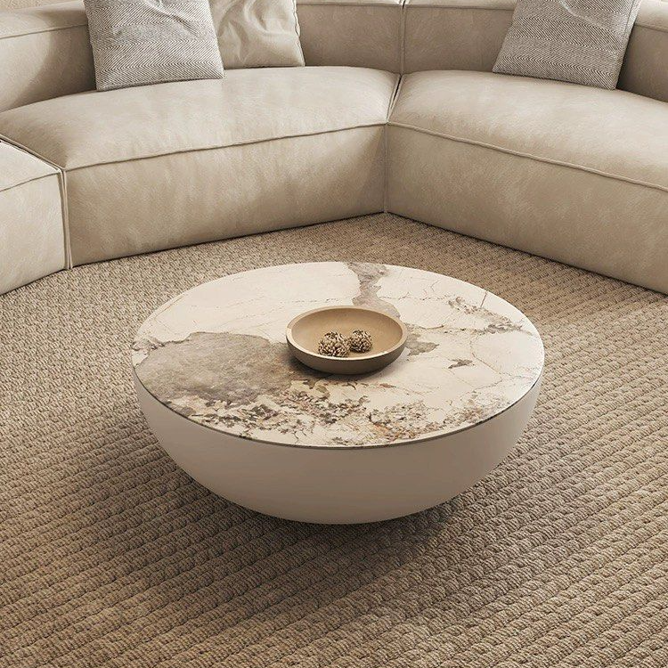 MITCHELL Minimalist Round Coffee Table