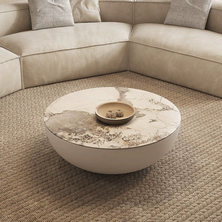 MITCHELL Minimalist Round Coffee Table