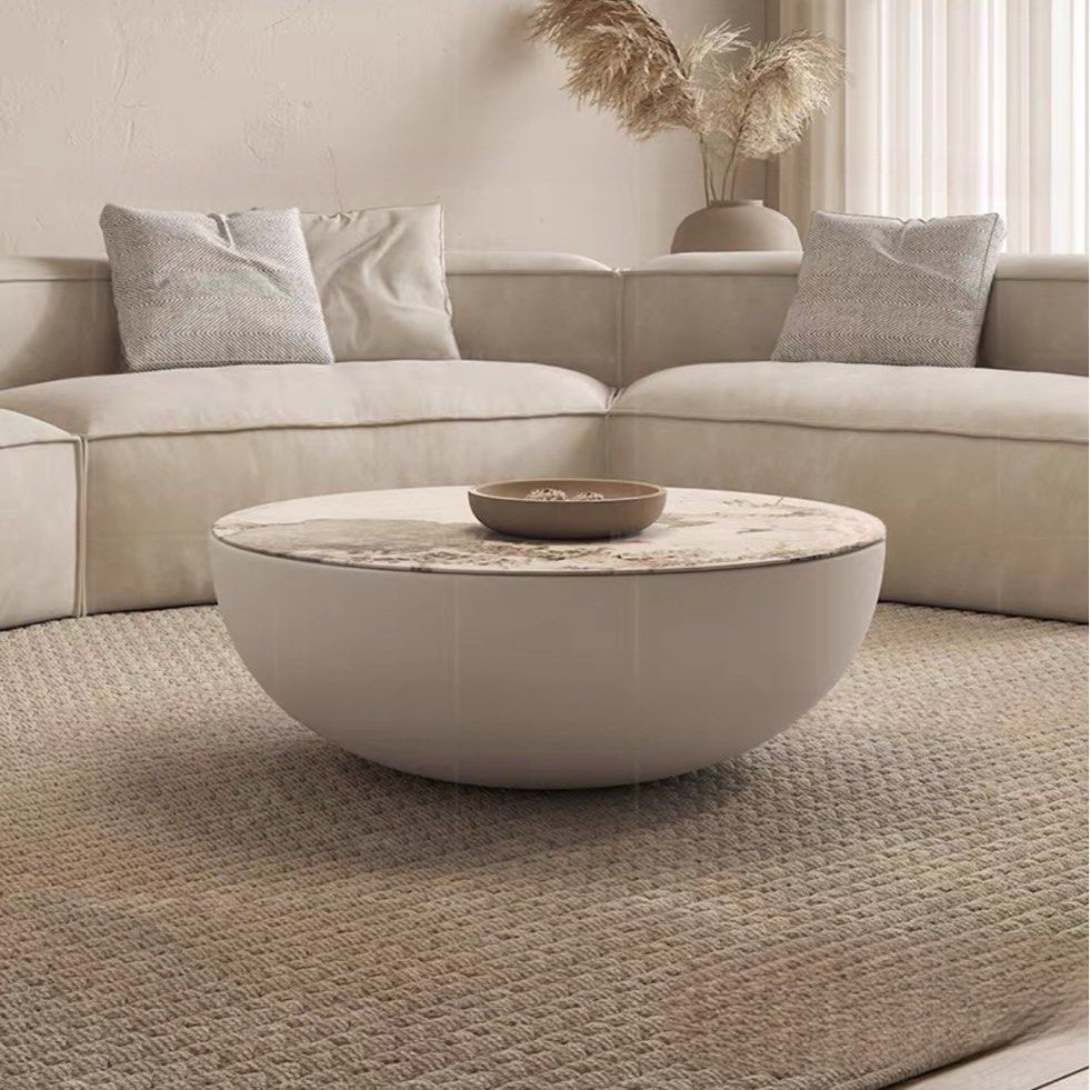 MITCHELL Minimalist Round Coffee Table