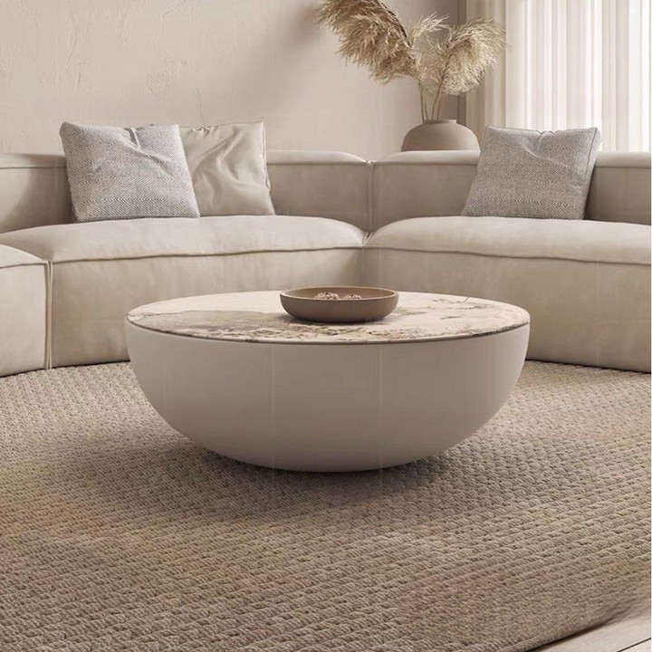 MITCHELL Minimalist Round Coffee Table