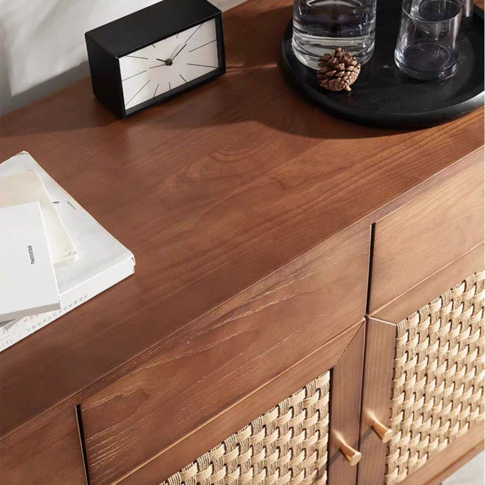 JENNIE Solid Ash Wood Sideboard