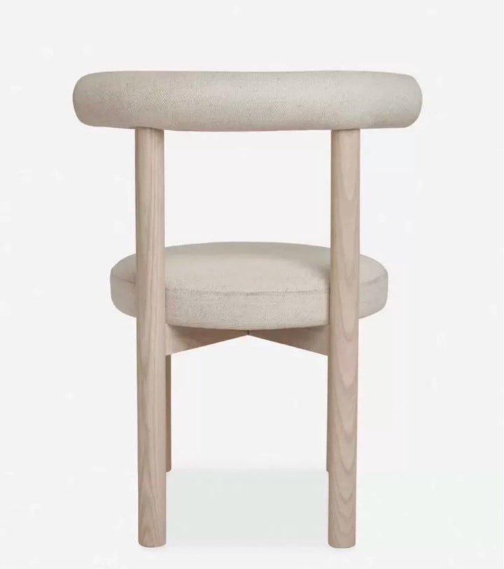OIRE Japandi Boucle Dining Chair