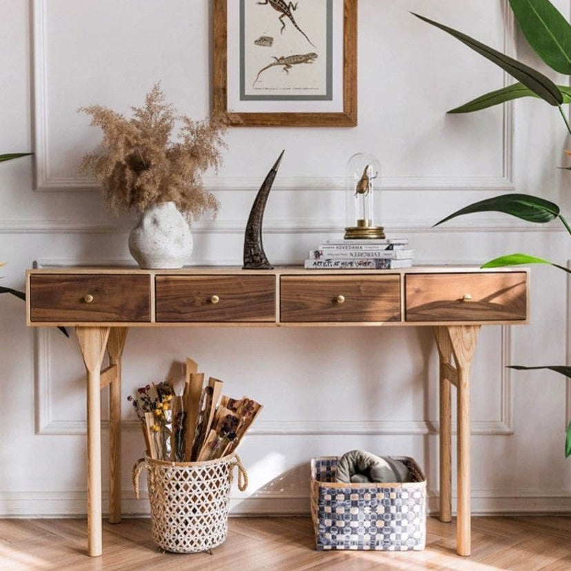 HANNA Wood Console Table