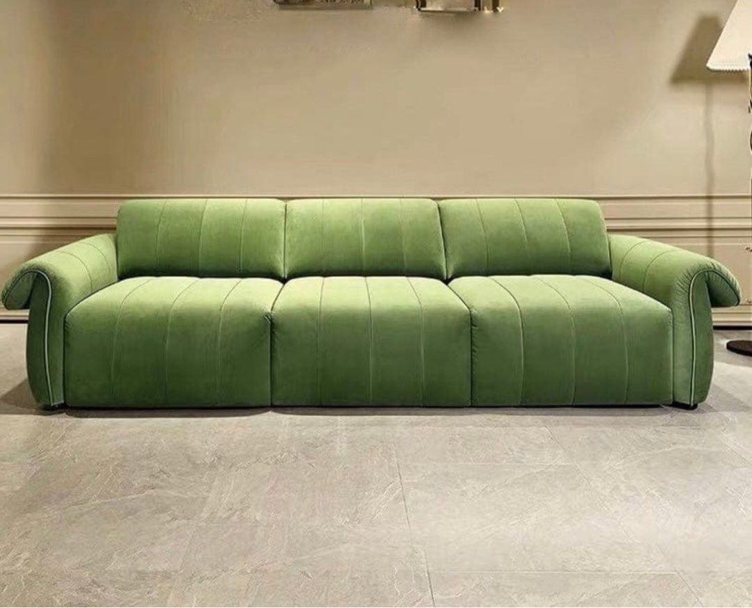 HALSOR Modern Velvet Electric Sofa Bed