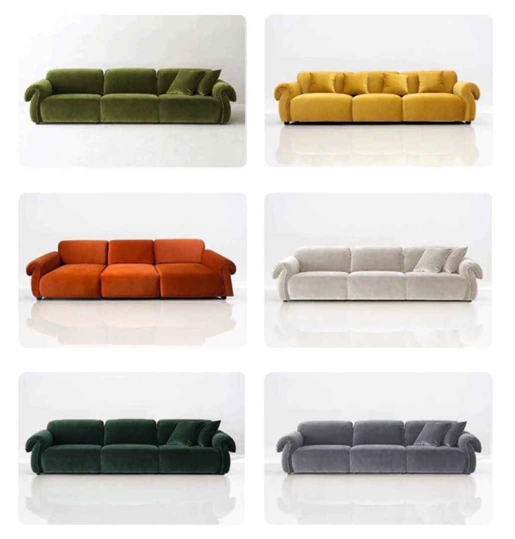HALSOR Modern Velvet Electric Sofa Bed