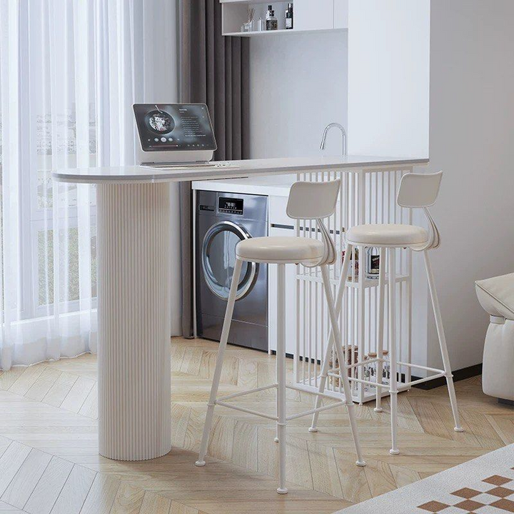 MUSINA Modern Sintered Stone Bar Table