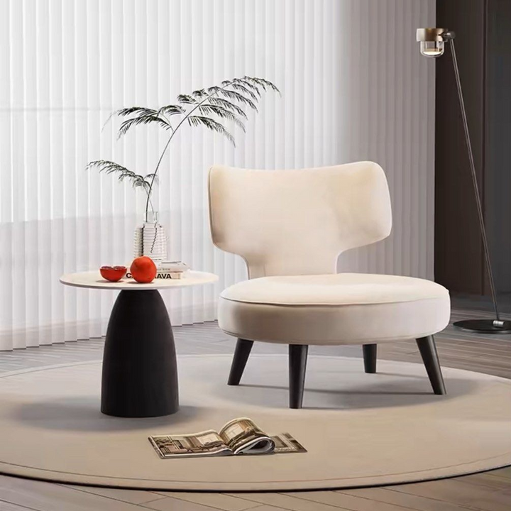 LEAH Modern Leather Lounge Chair