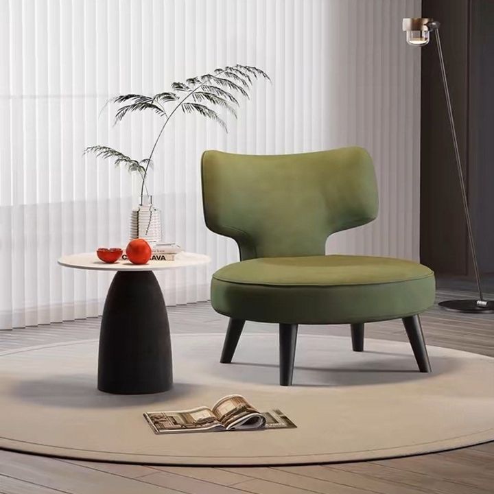 LEAH Modern Leather Lounge Chair