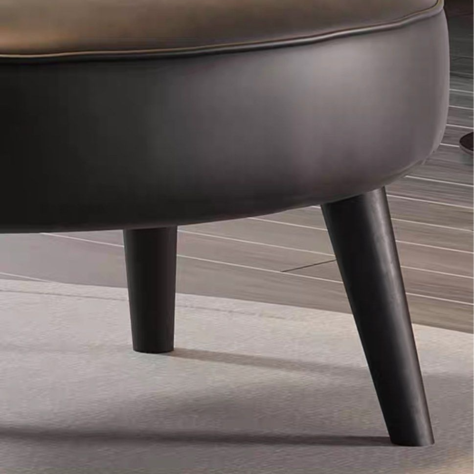 LEAH Modern Leather Lounge Chair