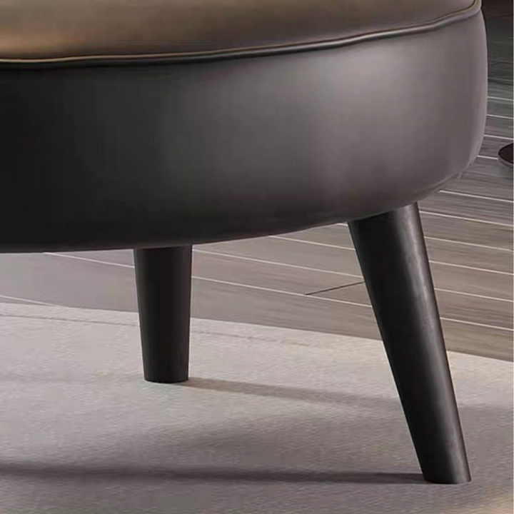 LEAH Modern Leather Lounge Chair