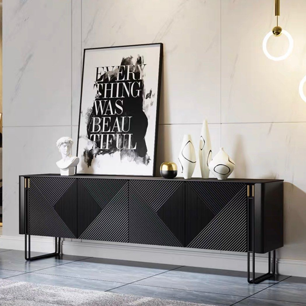 ZENNIS Modern Sintered Stone TV Console