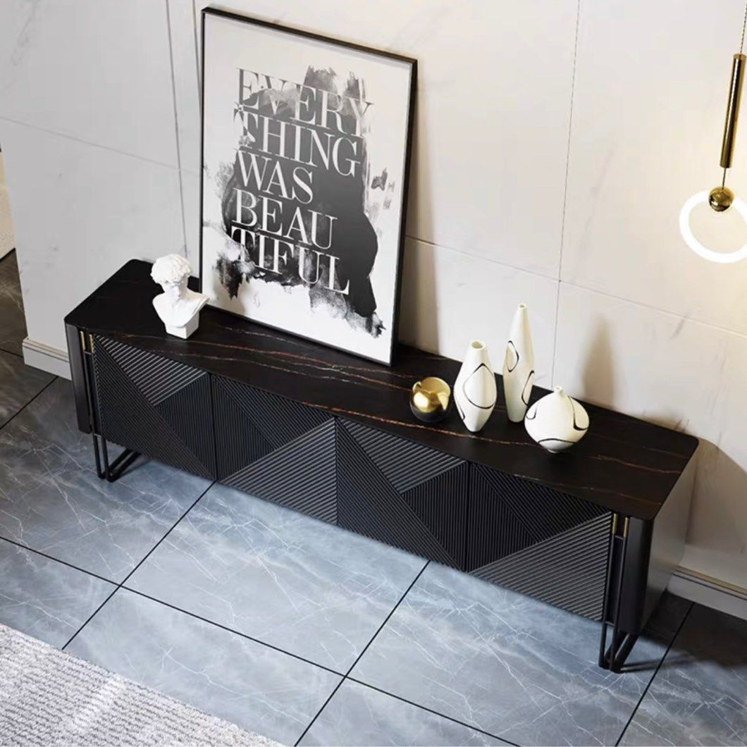 ZENNIS Modern Sintered Stone TV Console