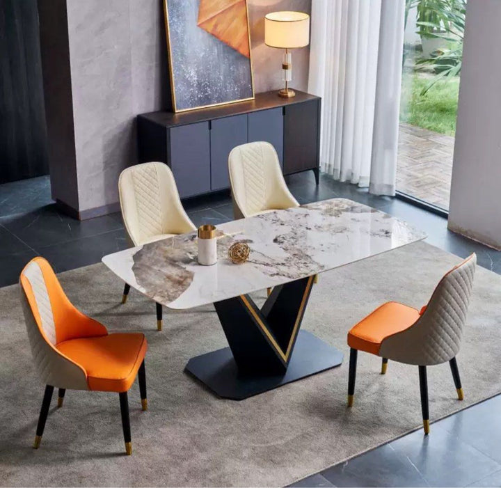 LATHA Modern Sintered Stone Dining Table