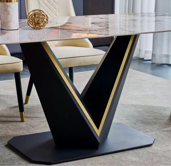 LATHA Modern Sintered Stone Dining Table