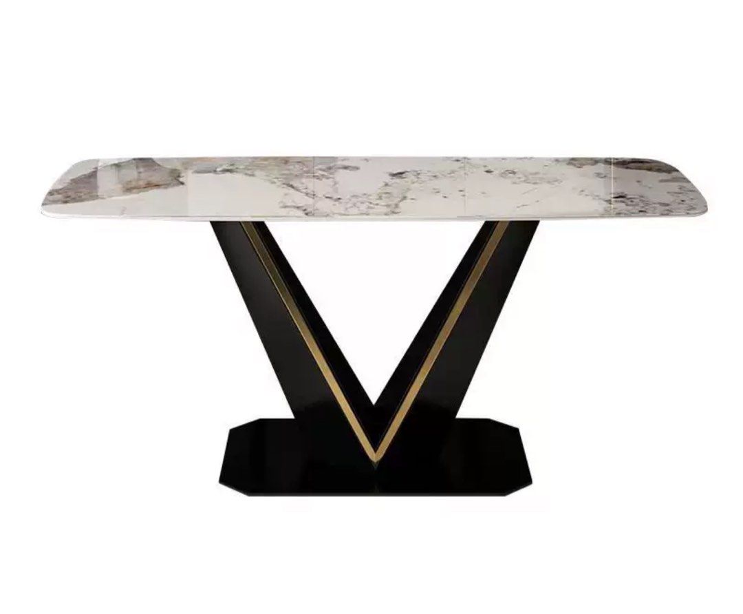 LATHA Modern Sintered Stone Dining Table