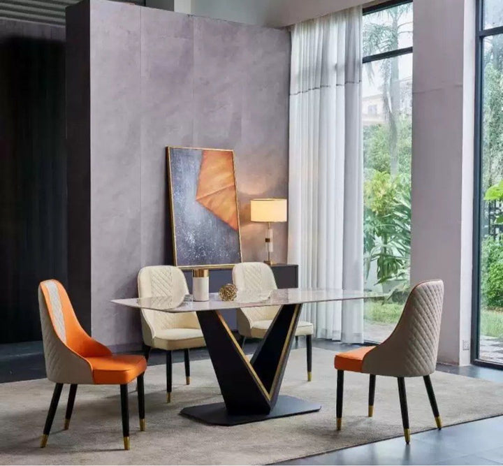 LATHA Modern Sintered Stone Dining Table