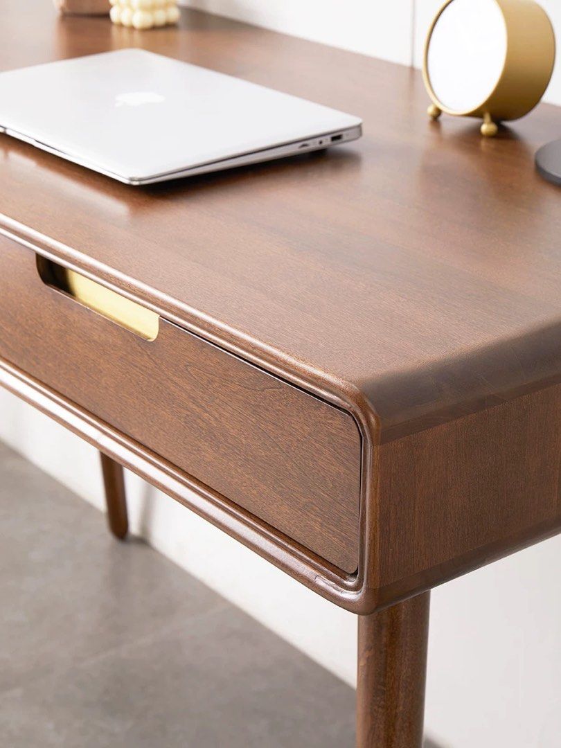 Rustic Study Table Solid Timber ODYSSEUS Solid Wood Study Table – Radical Homes